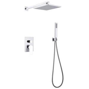Душевая система Abber Weiss Insel AF8018W белая, встраиваемая