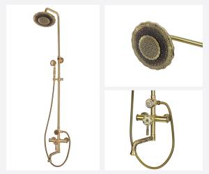 Душевая система Bronze de Luxe Windsor 10120PF/1 20 см