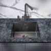 Мойка кухонная Milacio Denia 48 MC.77449 Steel сталь вороненая фото 2