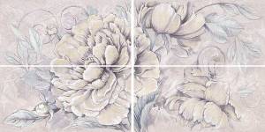 Панно Керлайф Delicato Bouquet Perla (Компл.) 126x63