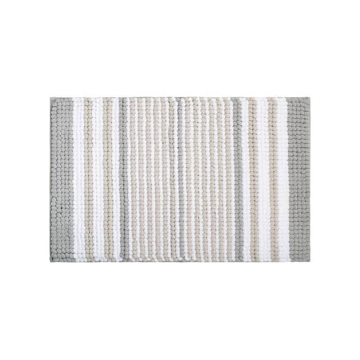 Коврик Iddis Base BC06P58i12 шенилл, 50x80, серый