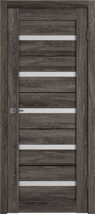 Межкомнатная дверь Владимирская Фабрика Дверей Atum Al 7 Terra Vellum стекло White Cloud BM 600x2000