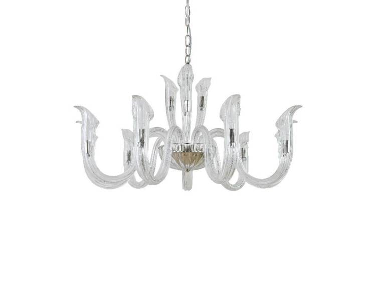 Подвесная люстра Newport Lilia 3653+9/С nickel