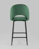 Набор из 2 полубарных стульев Stool Group Меган AV 415-H30-08(PP) X2 зеленый, велюр фото 5