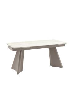 Стол обеденный Stool Group Eliora DT9026-160 grey top DUAL серый, керамика 160(240)x90x76