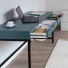 Стол письменный Гуд Лакк Ингар S01910 серо-бирюзовый/черный фото 3