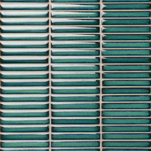 Мозаика Bonaparte Finger pacific blue (1.2x9.2) 28.4x29.8x8