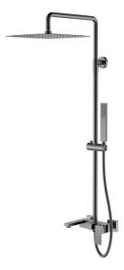 Стойка для душа Boheme Qubic 478-GM Gun Metal