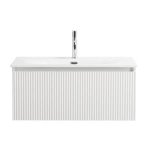 Тумба под раковину BelBagno UNO-800-1C-SO-BO подвесная, Bianco Opaco, 80x45.5