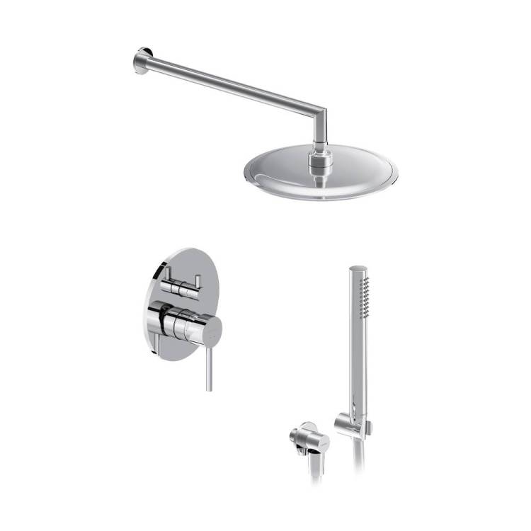 Душевой комплект Damixa Scandinavian Pure 936520000 встраиваемая система, хром