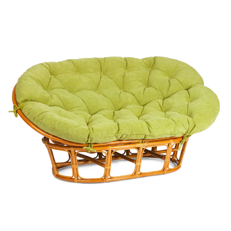 Диван Tetchair Mamasan 23/02 W 24263 Pecan, флок, олива, 23
