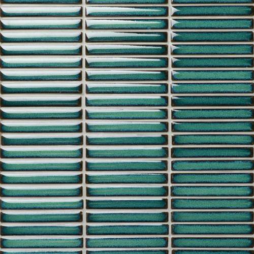 Мозаика Bonaparte Finger pacific blue (1.2x9.2) 28.4x29.8x8