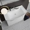 Тумба с раковиной 1MarKa Lina Classic У94494 86.5 см, белый фото 9
