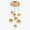 Подвесной светильник Modelux ML.2210.7 GD фото 4