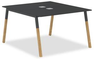 Стол офисный Skyland Forta 00-07088404 Черный графит/Антрацит-Бук