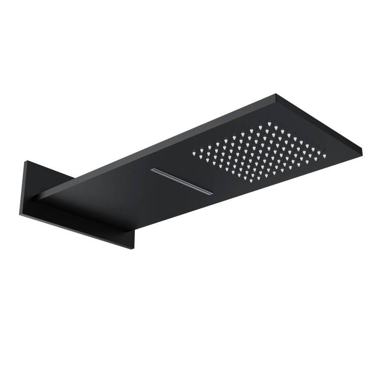 Верхний душ Wonzon & Woghand WW-HS101-MB черный матовый