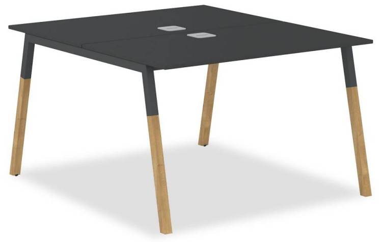 Стол офисный Skyland Forta 00-07088404 Черный графит/Антрацит-Бук