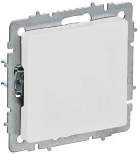 Заглушка с суппортом IEK Brite BR-PL10-K91 арктический белый