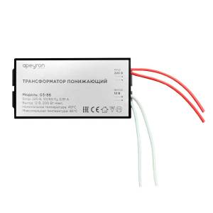 Трансформатор Apeyron 03-86 AC 12V 70-200W IP20