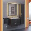 Тумба с раковиной Uperwood Modul 393020549 подвесная, матовая, черная, 65 см фото 10