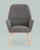 Кресло Stool Group Стерн QH-8857SKP 263-25 grey темно-серый фото 4