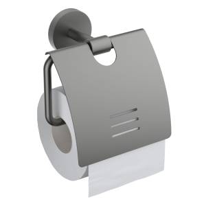 Держатель туалетной бумаги Aquatek Бетта AQ4609BGM оружейная сталь