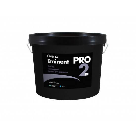 Краска для потолка Colorex Eminent Pro 2RF 3 л