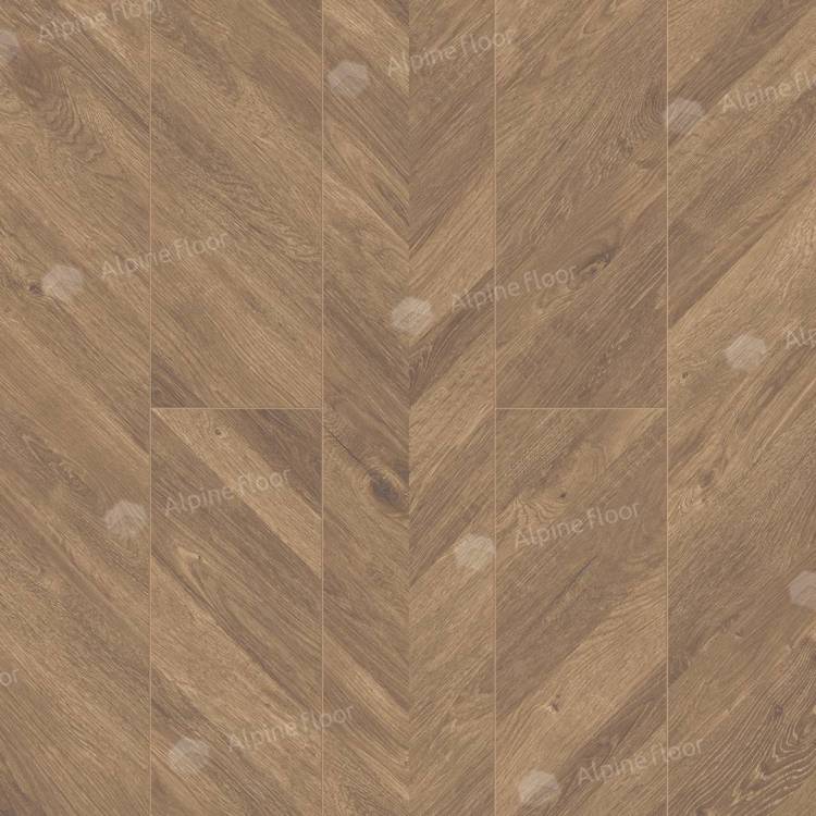 LVT Ламинат Alpine Floor Ultra 2/34 ECO 5-25 Французская Елочка 1219.2x184.15