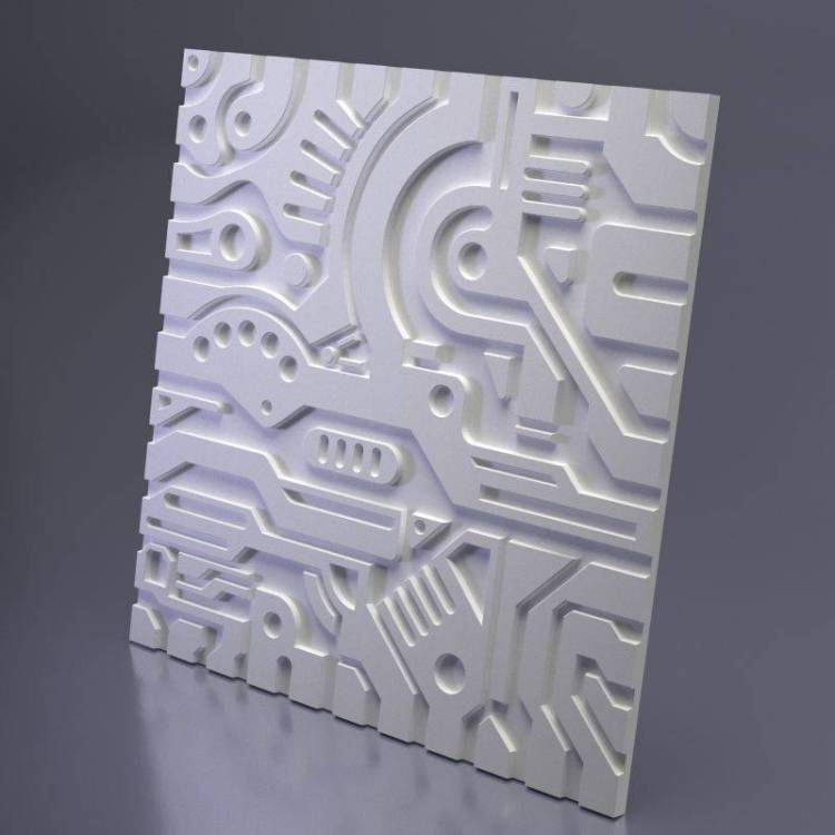 Гипсовая 3D панель Artpole Ex-Machina B M-0050 600x600