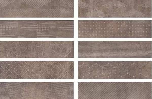 Керамогранит Serenissima Cir Docklands 1047176 Freeport Brown Mix 8.6x35
