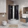 Душевая кабина Niagara Eco E80/40/TN/BK 80x80x195 фото 3