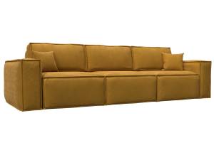 Диван прямой Лига Диванов Лига-081 130137 Желтый