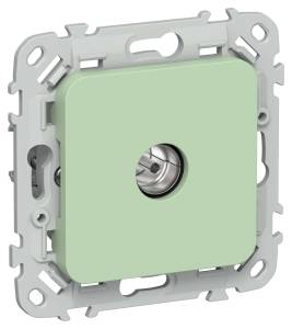 ТВ-розетка оконечная тип M IEK Flite FI-A13-O-K93 фисташковый