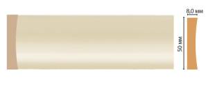 Молдинг DECOMASTER D045-61 240x0.8x5