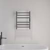 Полотенцесушитель электрический Abber Standard AH4606NG никель, 63x50 фото 2