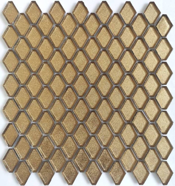 Мозаика LeeDo Alchimia Aureo Diamanti d'oro (2.4x4.2) 28.2x31