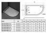 Поддон для душа WeltWasser WW TRR 10080 STONE-WT L 10000004359 80x100x3 белый фото 7