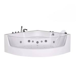 Акриловая ванна Cerutti Spa C-401A 150x150 с гидромассажем