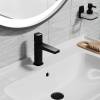Смеситель для умывальника Wasserkraft Nuthe 9103, черный фото 2