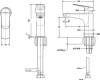 Смеситель для раковины Bravat Rhein F1429564BW-9-ENG матовый черный фото 2