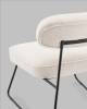 Кресло Stool Group Kate AV 336-F05b-9005 бежевый, букле фото 6