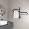 Полотенцесушитель электрический Vincea VTD-1R1CGE графит, с таймером, 44x60 фото 2