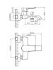 Смеситель для ванны Agger Happy A0410000,хром фото 9