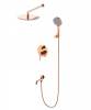 Душевой комплект Wonzon & Woghand Tor WW-88939073-RG встраиваемый, розовое золото