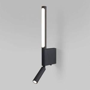 Настенный светодиодный светильник Elektrostandard Sarca 40111/LED черный 4000К