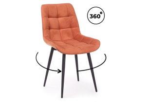 Стул на металлокаркасе Notta Челси 632527 Терракотовый (zd 432)