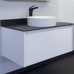 Тумба с раковиной Comforty Марсель-90 00-00013797 белый