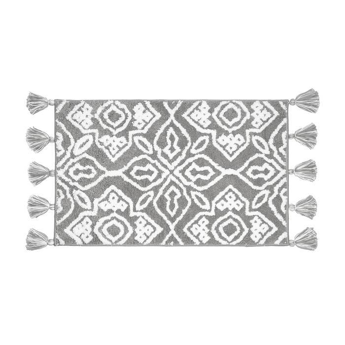 Коврик Iddis Decor DT01P58i12 микрофибра, 50x80, серый