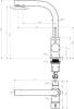 Комплект Paulmark PM317850-GRM серый металлик + Смеситель Paulmark Essen Es213011-402 для кухонной мойки, серый металлик фото 5