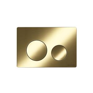 Кнопка смыва Ceramica Nova Balance CN12-001BG брашированное золото